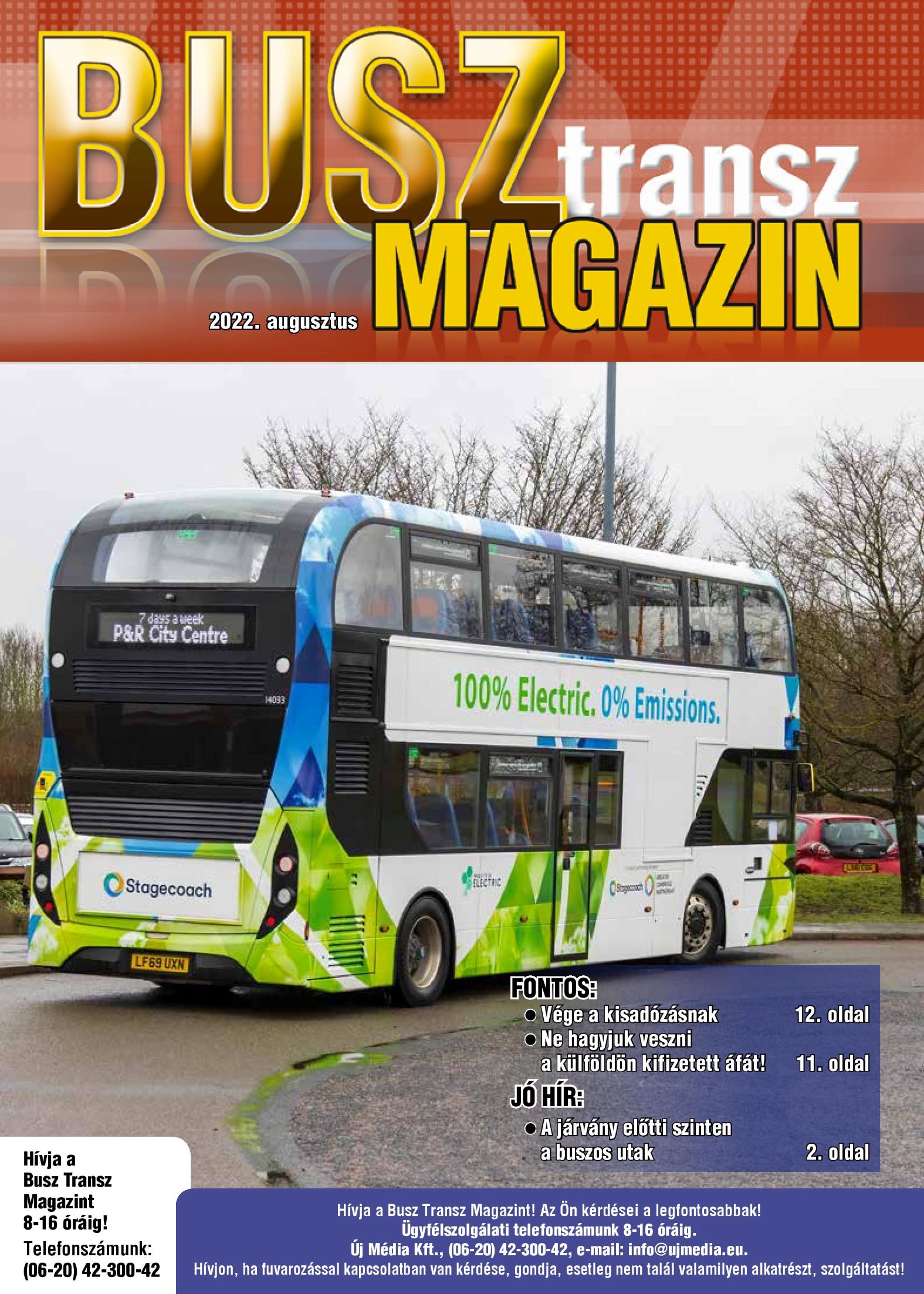 Busz Transz Magazin 2022. augusztus