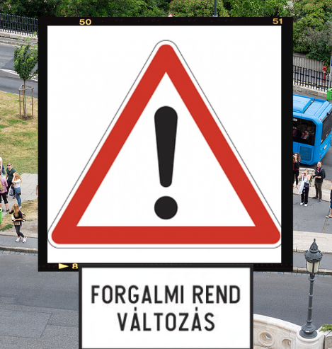 Változik a forgalmi rend Egerben, a várállomásnál