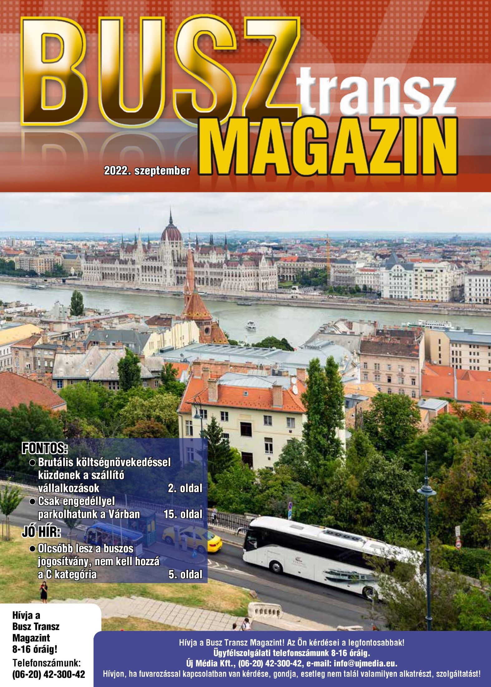 Busz Transz Magazin 2022. szeptember