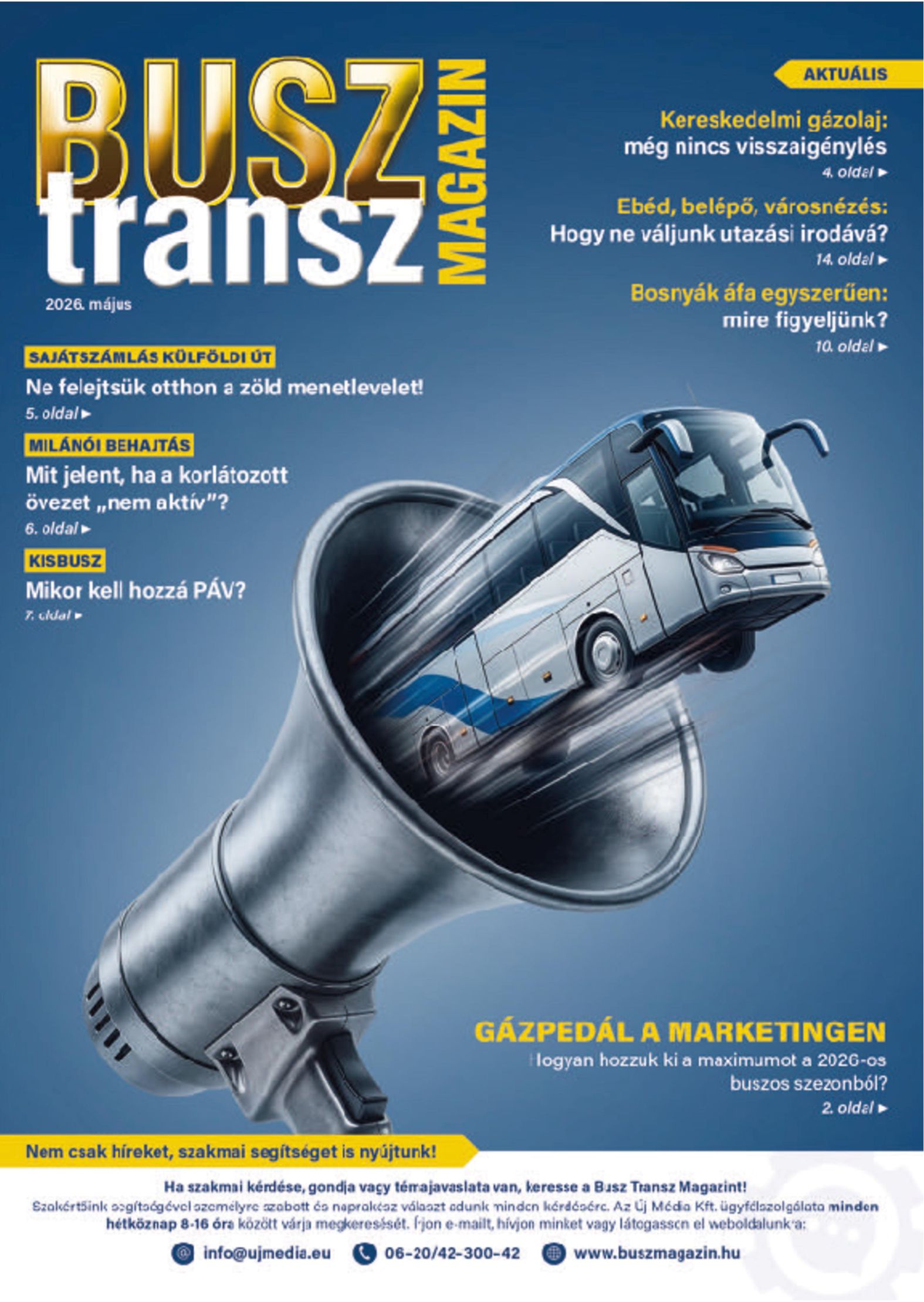 Busz Transz 2026. május